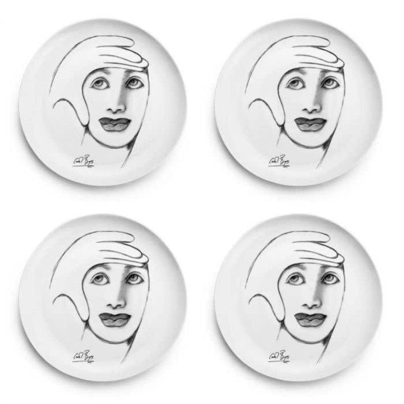 Carrol Boyes Platter Carrol Boyes Framed Side Plate Set Of 4  (7180849872985)