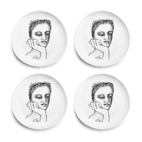 Carrol Boyes Platter Carrol Boyes Just A Thought Dinner Plate Set Of 4 (7173309759577)