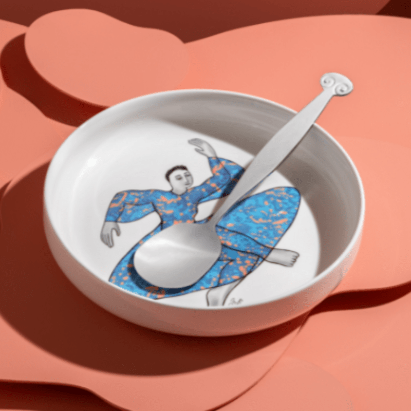 Carrol Boyes Platter Carrol Boyes Low Bowl 32cm Dancer (6918401720409)