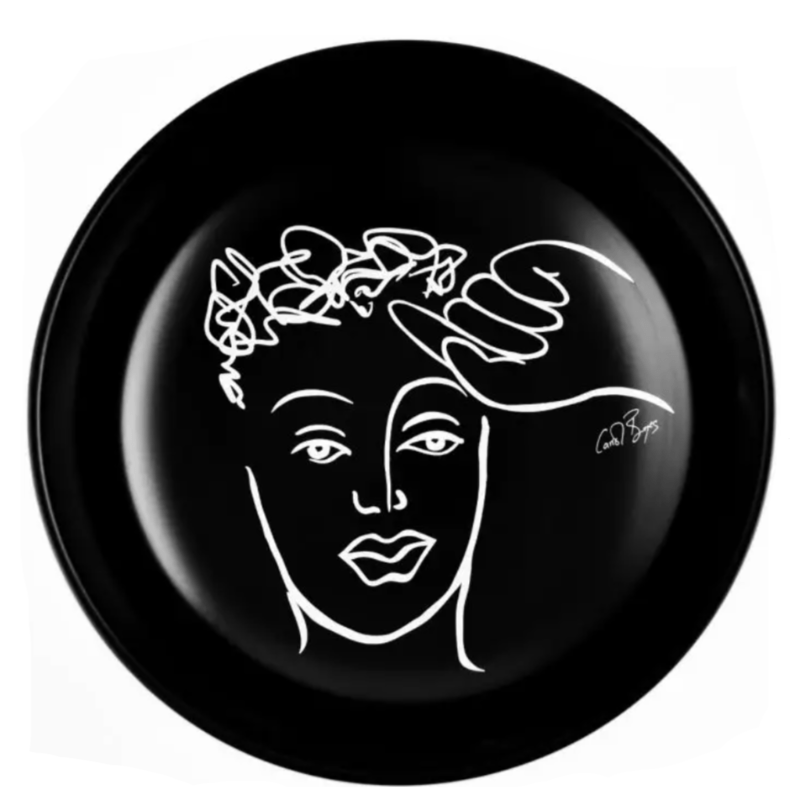 Carrol Boyes Platter Carrol Boyes Sketchbook Black Cereal Soup Bowl Set Of 4 (7101152657497)