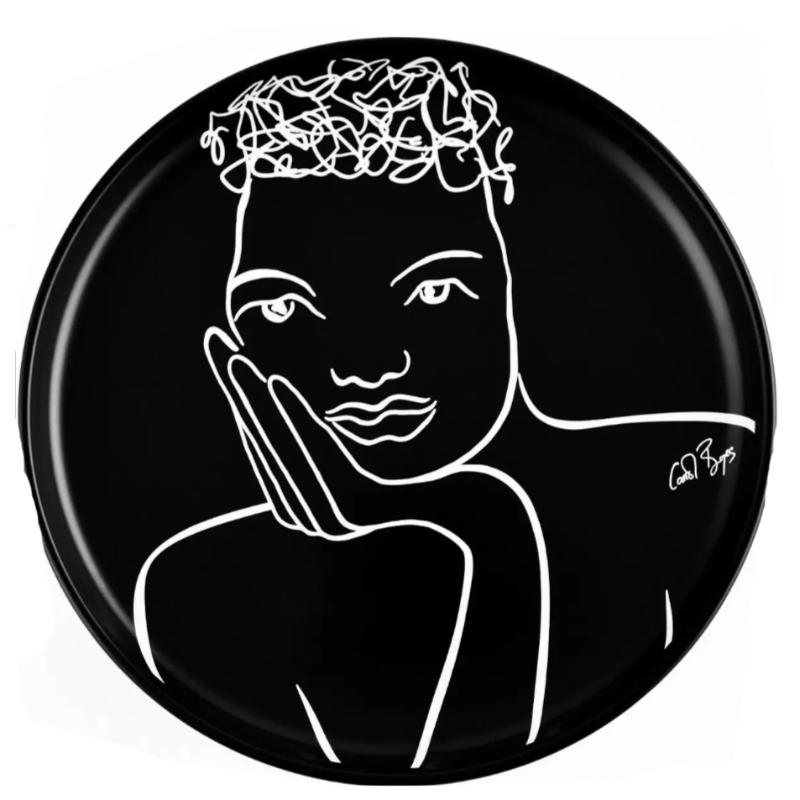 Carrol Boyes Platter Carrol Boyes Sketchbook Black Dinner Plate Set Of 4 (7101159309401)