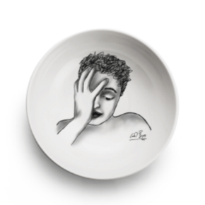 Carrol Boyes Side Plate Carrol Boyes Cereal Soup Bowl Hidden Thoughts 0P-CB-HTHS (6902090072153)