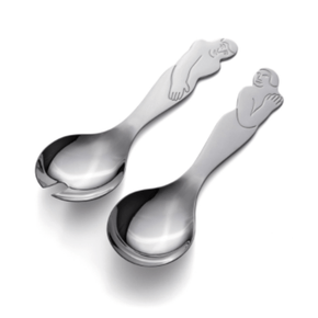 Carrol Boyes SPOON Carrol Boyes Deep Salad Servers - Woman Man 18SSD-WM (6742402269273)