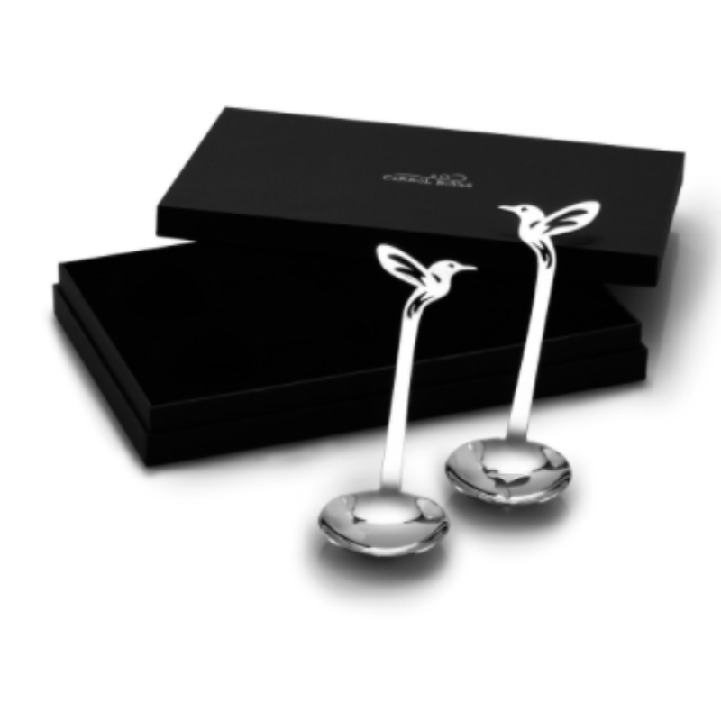 Carrol Boyes SPOON Carrol Boyes Salad Servers Medium Hummingbird 18SSME-HUB (6742368780377)