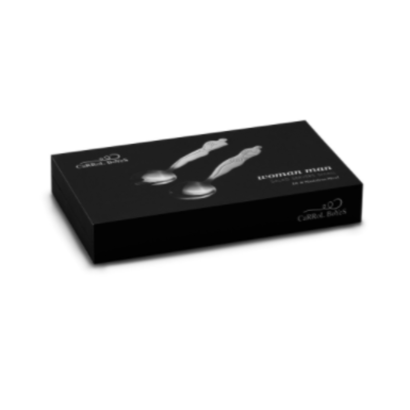 Carrol Boyes SPOON Carrol Boyes Salad Servers Small - Woman Man 18SSM-WM (6739549651033)