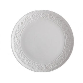 Casa Domani Dinner Plate Casa Domani Leccino Round Platter White 35cm GE0027 (7155182895193)