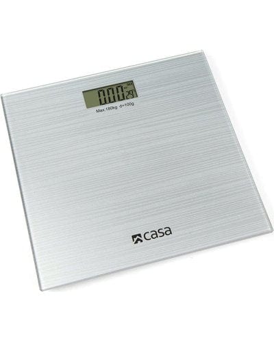 CASA Kitchen SCALE Casa Electronic Sparkle Bathroom Glass Scale Argento CBSGS01A (7242199007321)