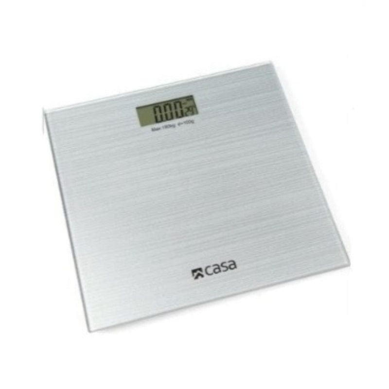 CASA Kitchen SCALE Casa Electronic Sparkle Bathroom Glass Scale Argento CBSGS01A (7242199007321)