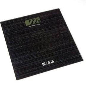 CASA Kitchen SCALE Casa Electronic Sparkle Bathroom Glass Scale Nero CBSGS01N (7242202710105)