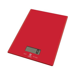 casa Kitchen SCALES Casa Kitchen Scale Glass Rosso CKSG01R (4708612997209)