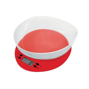 casa Kitchen SCALES Casa Kitchen Scale With Clear Bowl Fresco Red CKSP01 (7242228727897)