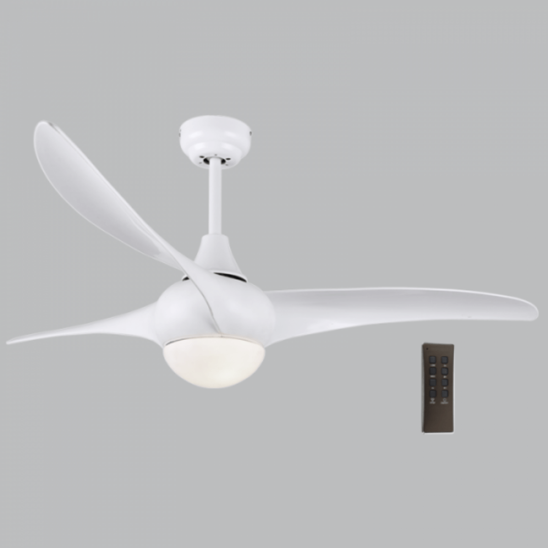 Ceiling Fans Brightstar Ceiling Fan 3 ABS Blades 52” White FCF050 (7156491223129)