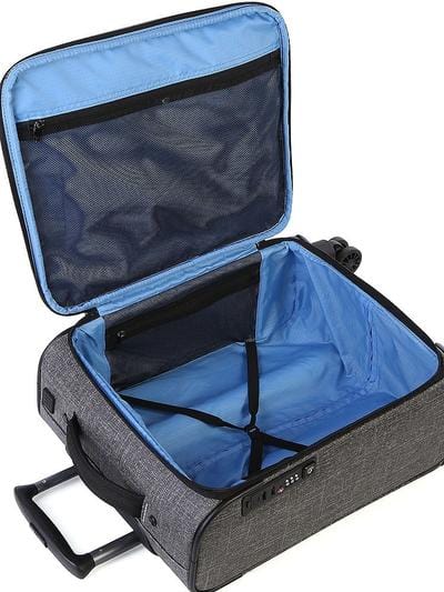 CELLINI Luggage 55CM CHARCOAL Cellini Origin Trolley Suitcase 55cm Charcoal (6539290083417)