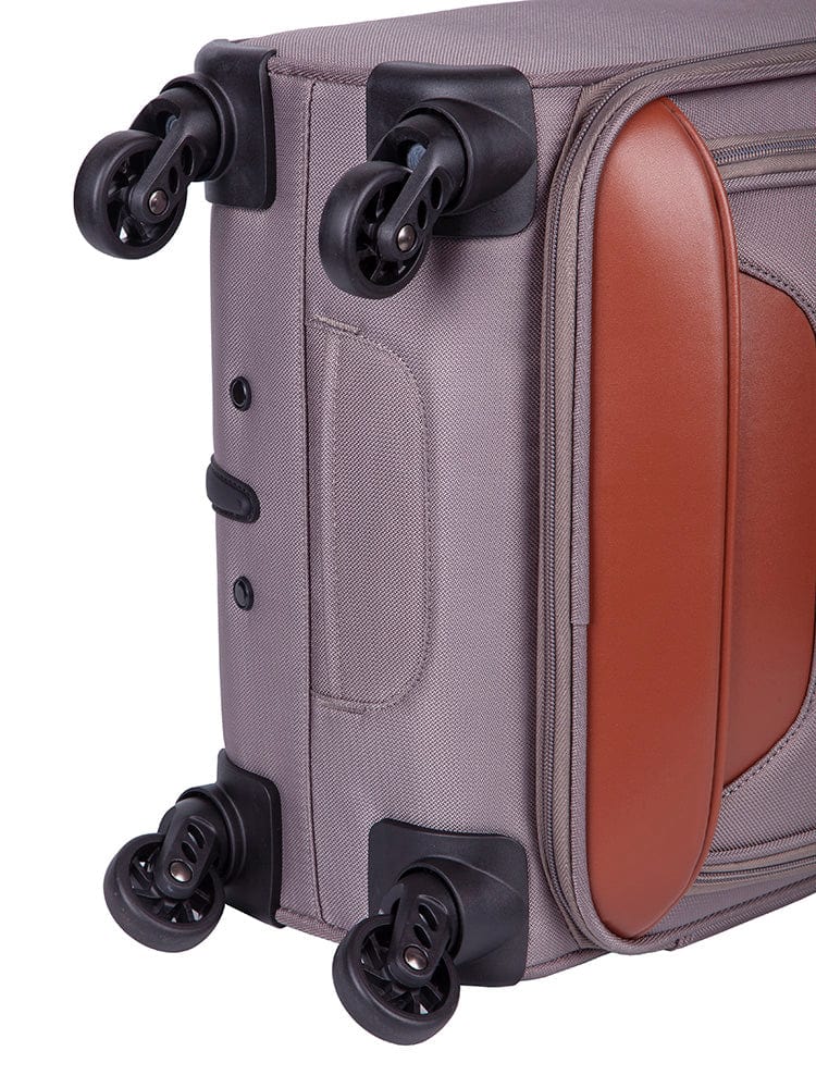 CELLINI Luggage Cellini Monte Carlo 4 Wheel Trolley Carry on Mink (7229893083225)