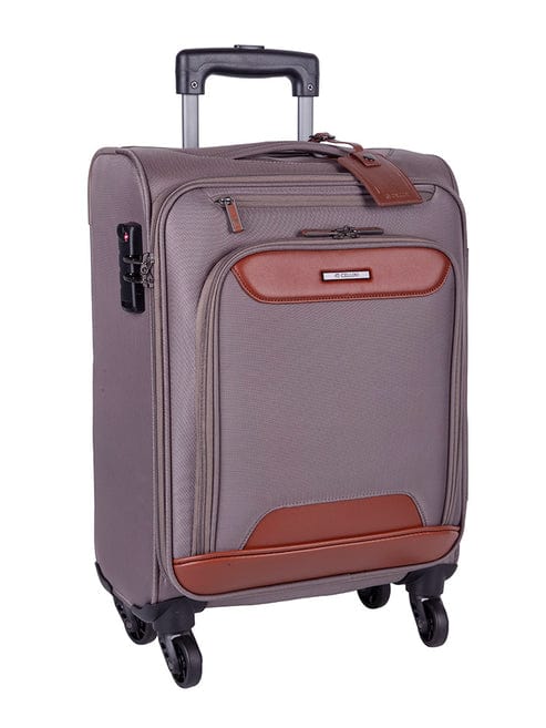 CELLINI Luggage Cellini Monte Carlo 4 Wheel Trolley Carry on Mink (7229893083225)