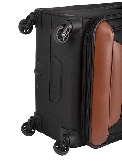 CELLINI Luggage Cellini Monte Carlo Medium 4 Wheel Trolley Case Black (7229905993817)
