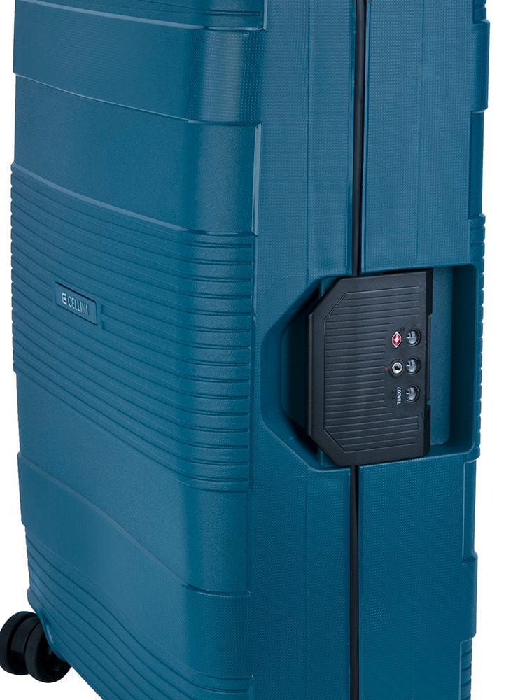 CELLINI Luggage Cellini Safetech 75Cm Trolley Case Ocean (7234848161881)