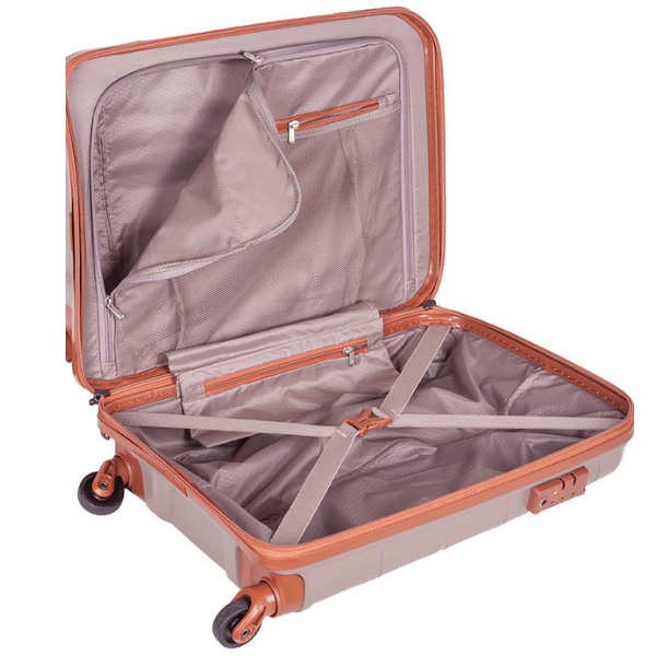 CELLINI Luggage Cellini Spinn 55Cm Cabin Spinner Mink/Tan (7234712141913)