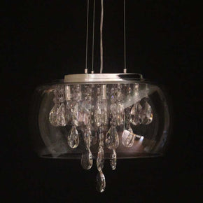 Chandelier Furniture & Lights Glass Dome Crystal Pendant Light 8027 (4483211690073)