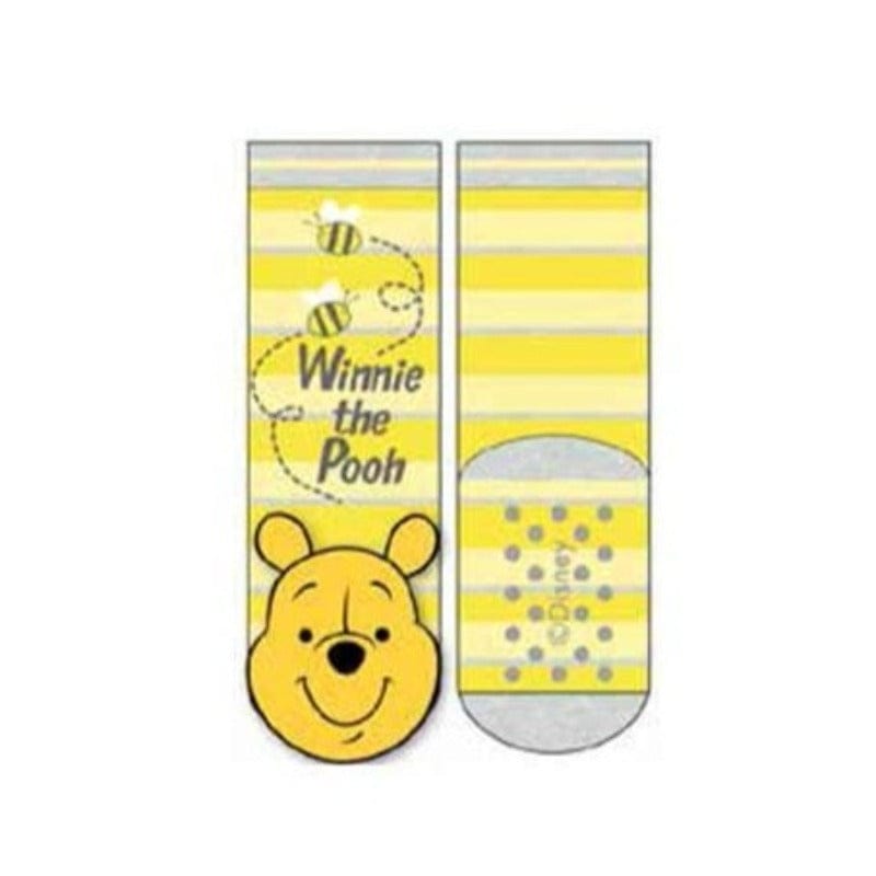 Character Linen Babies & Kids Winne the Poo Rattle Socks (2061627326553)