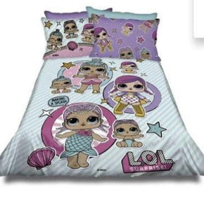 Character Linen Duvet Cover Single Lol Surprise Making A Splash Duvet Cover Set (2061586563161)