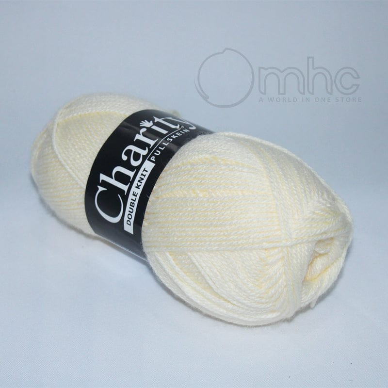 CHARITY habby Ecru Charity Wool 100G (7199003836505)
