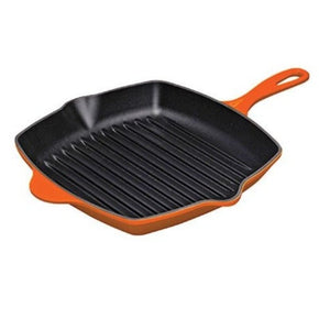 CHEF FRYING PAN Chef Square Griddle 28cm Orange 160/130 (6572681953369)