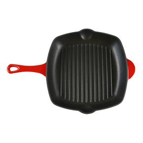 CHEF FRYING PAN Chef Square Griddle 28cm Red 160/131 (6952836825177)