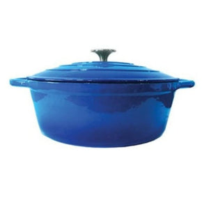 CHEF POTS Chef Oval Casserole 3 Litre Blue 160/053 (6572659474521)