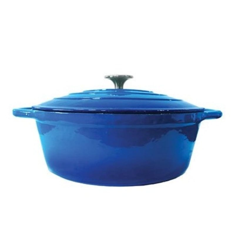 CHEF POTS Chef Oval Casserole 3 Litre Blue 160/053 (6572659474521)