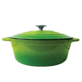 CHEF POTS Chef Oval Casserole 3 Litre Green 160/052 (6572659048537)