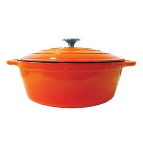 CHEF POTS Chef Oval Casserole 3 Litre Orange 160/050 (6572652298329)