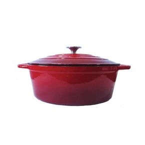 CHEF POTS Chef Oval Casserole 4 Litre Red 160/061 (6572665012313)