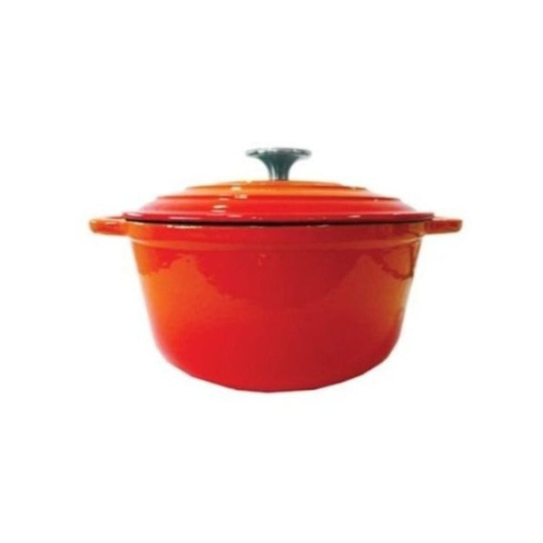 CHEF POTS Chef Round Casserole 2 Litre Orange 160/010 (6572593741913)