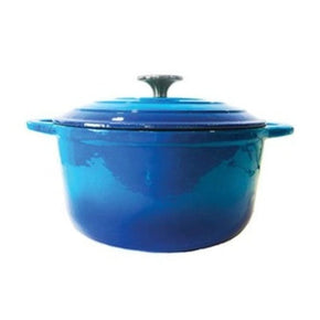 CHEF POTS Chef Round Casserole 3.5 Litre Blue 160/023 (6572630605913)