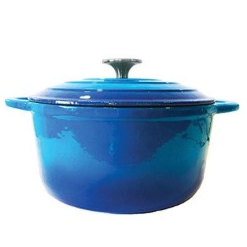 CHEF POTS Chef Round Casserole 3.5 Litre Blue 160/023 (6572630605913)