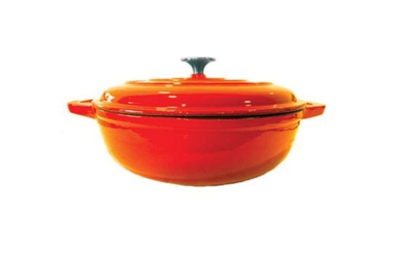 CHEF POTS Chef Round Casserole Dish 4 Litre Orange 160/040 (6572630966361)