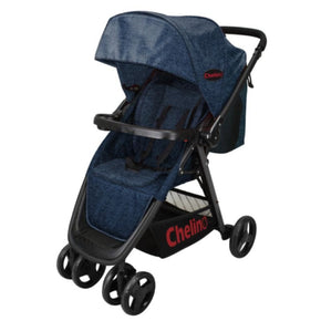 Chelino pram Chelino Cross Over Pram - Blue (2061784580185)