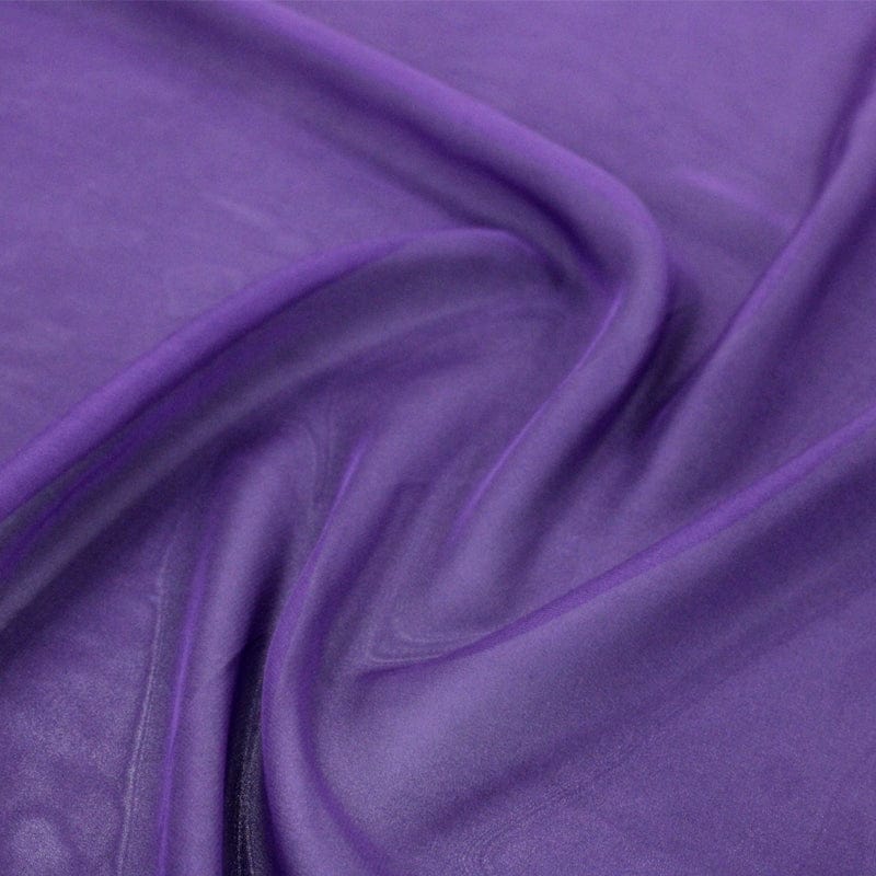 Chiffon Fabric Purple 30D Silky Chiffon Fabric 150cm (6575406776409)