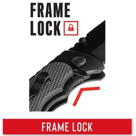 Coast LED Flashlight Coast FX411 Frame Lock Large Folding Knife CO-K19791 (7284595097689)