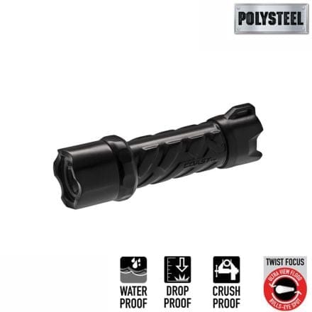 Coast LED Flashlight Coast Polysteel 200 Focusing LED Flashlight 320 Lumens Clam CO-20763 (7282001412185)