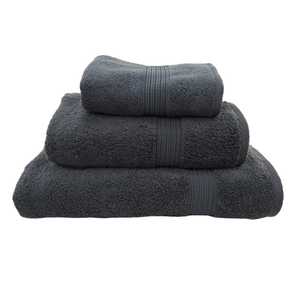 COLIBRI TOWEL Face Cloth 30 x 30 Charcoal Colibri Imperial Towel Charcoal (4740424007769)