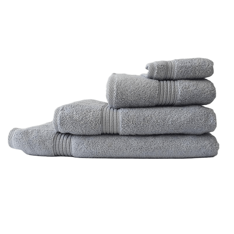 COLIBRI TOWEL Face Cloth 30 x 30 Silver Colibri Imperial Towel Silver (4740412538969)