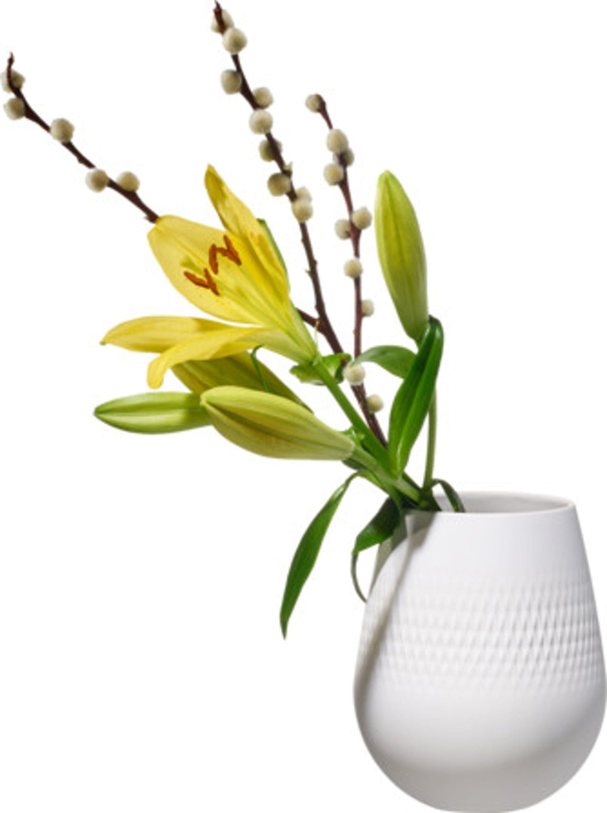 Collier VASE Collier Blanc Vase Carre Small VB1016815514 (7205082562649)