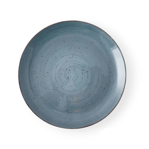Continental BOWL Continental Rustic Blue Coupe Plate 23Cm 29FUS332-03 (7275378049113)