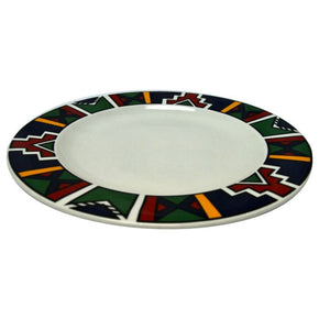 Continental Dinner Plate Continental Ndebele Dinner Plate 29cm (2061819412569)