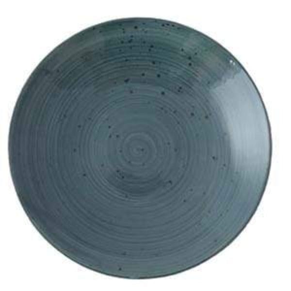 Continental PLATE Continental Elements Rustic Blue Coupe Plate 17 Cm (6594017525849)