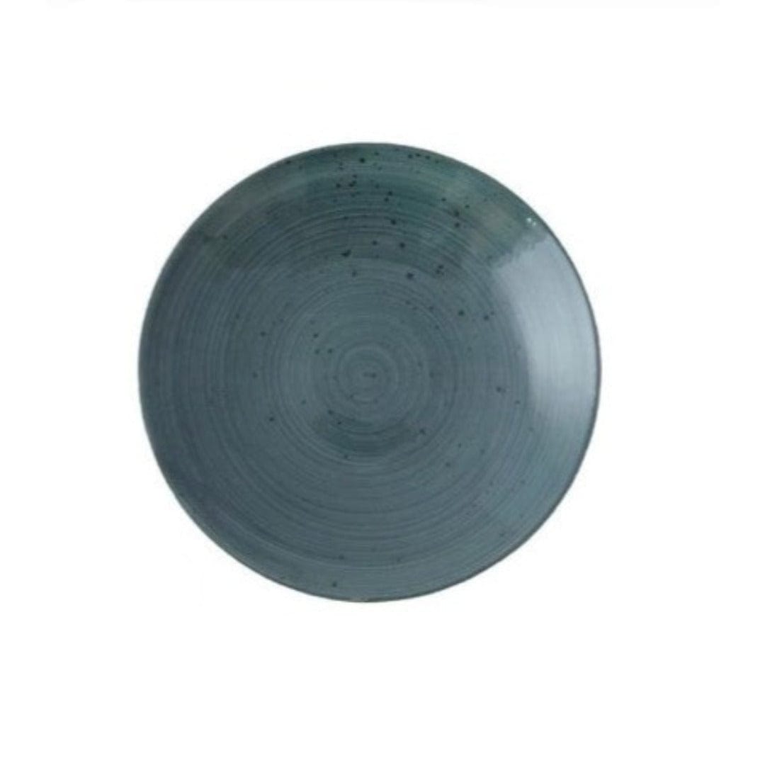 Continental PLATE Continental Rustic Blue Coupe Bowls 25cm 29FUS342-03 (7158045442137)