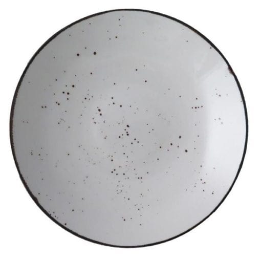 Continental PLATE Continental Rustic White Coupe Bowls 25cm 29FUS342-01 (7158035742809)