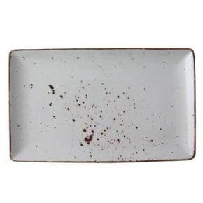 Continental PLATE Continental Rustic White Rectangular Platter 28.5cm x 16.5cm 33RECT202-01 (7158041739353)